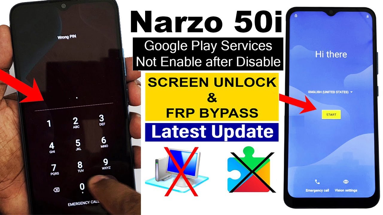 Realme Narzo 50i : Hard Reset & FRP Bypass (without PC) - Easy Method 100% Working
