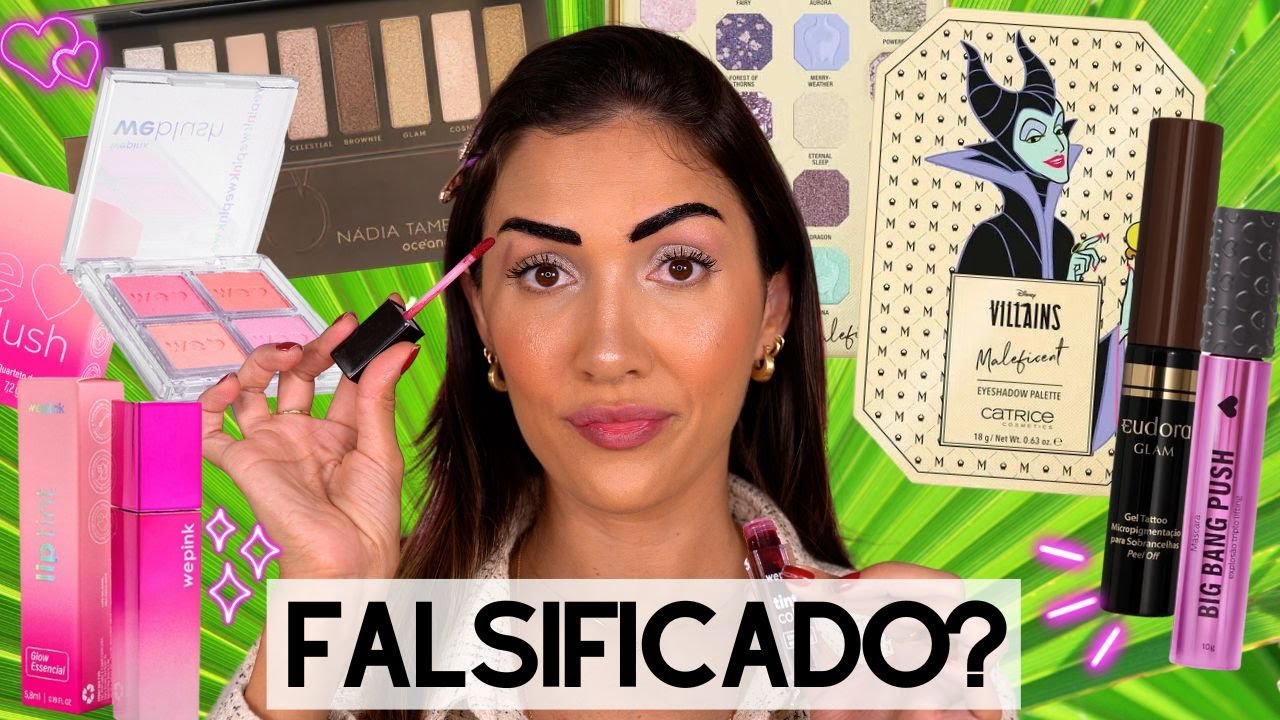 TESTANDO MAKES da VÍRGINIA, BLUSH e LIP TINT, MICRO de SOBRANCELHA, SUPER PALETA DE SOMBRAS e mais