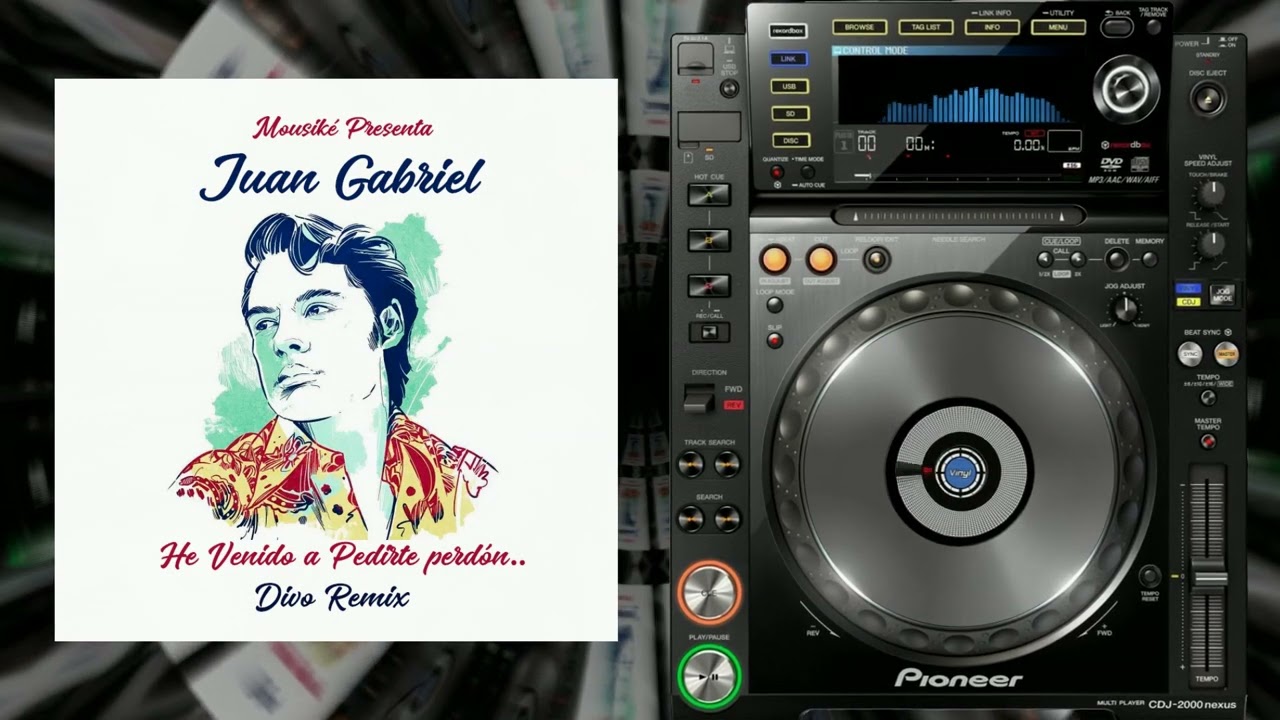 Juan Gabriel - He Venido a Pedirte Perdón (Manuel Mousiké Divo Remix)