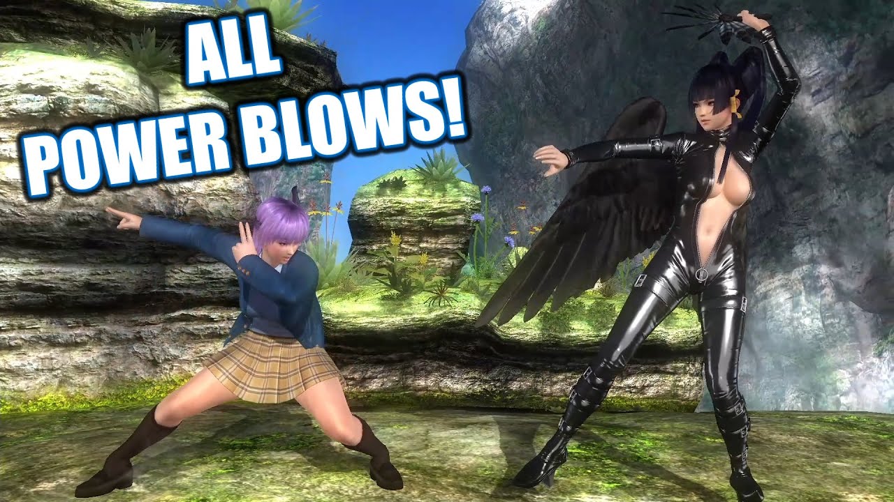 ALL POWER BLOWS! (Dead or Alive 5 Last Round)