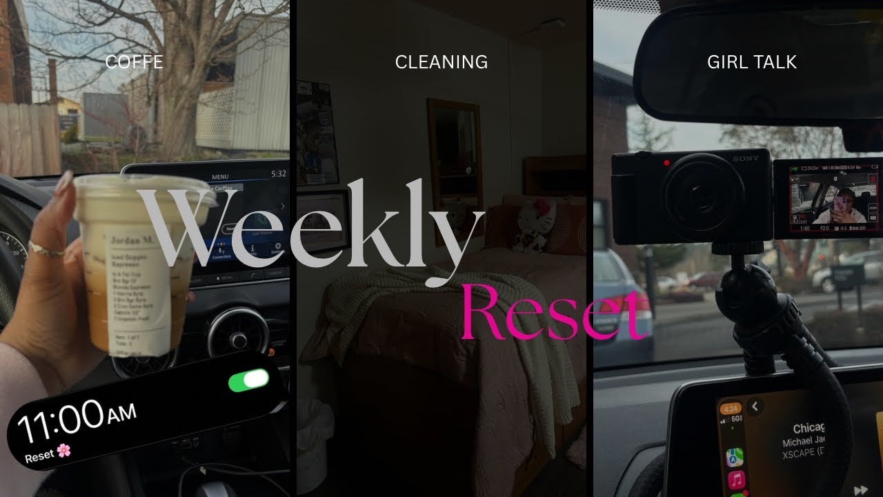 That girl weekly reset, Getting my life back together 🌸🩷