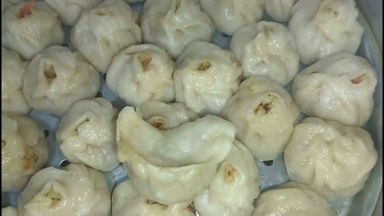 Today's dinner veg momos