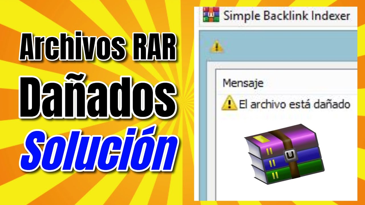 Como REPARAR Archivos RAR Da&ntilde;ados Recuperar y Abrir Ficheros Winrar Corruptos 2026