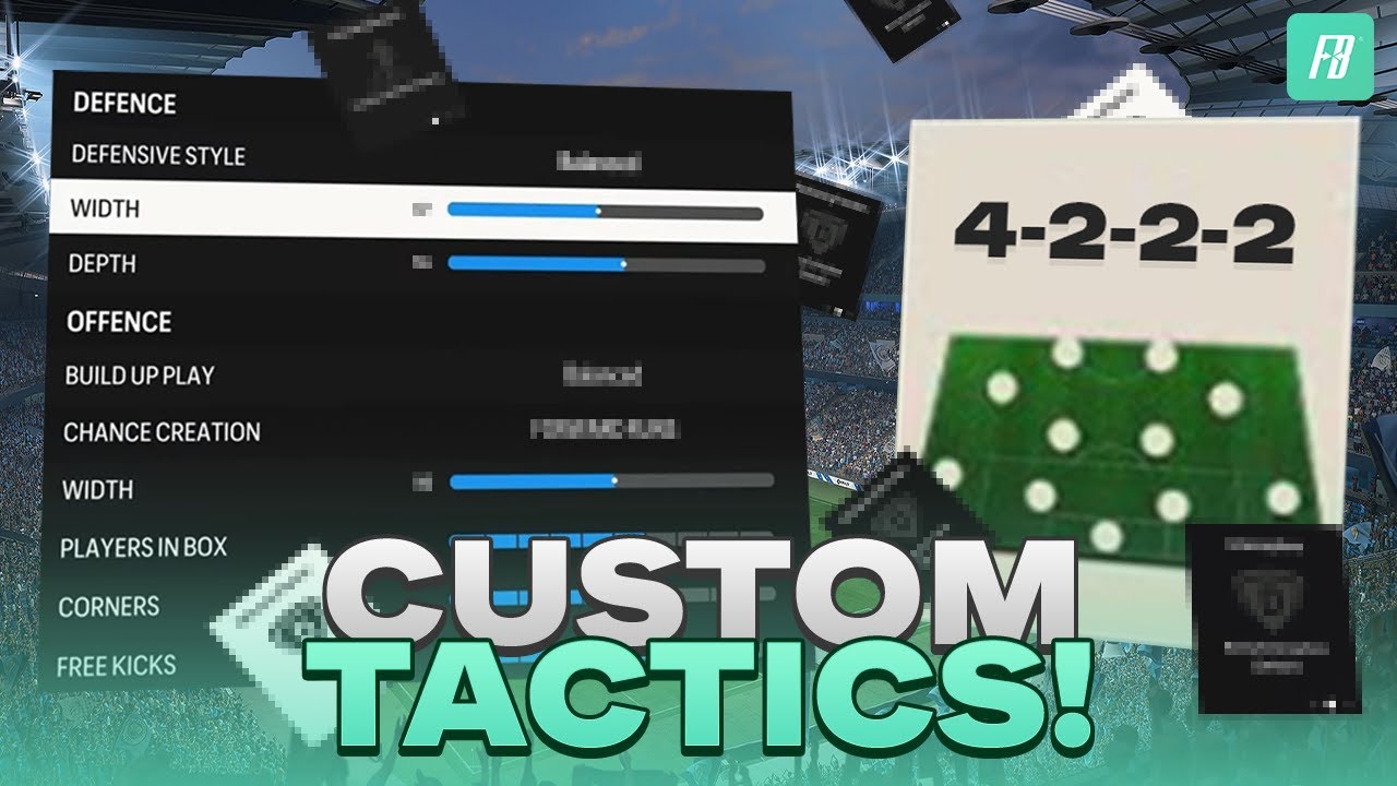 PRO PLAYER META 4222 CUSTOM TACTICS FOR FC 24!