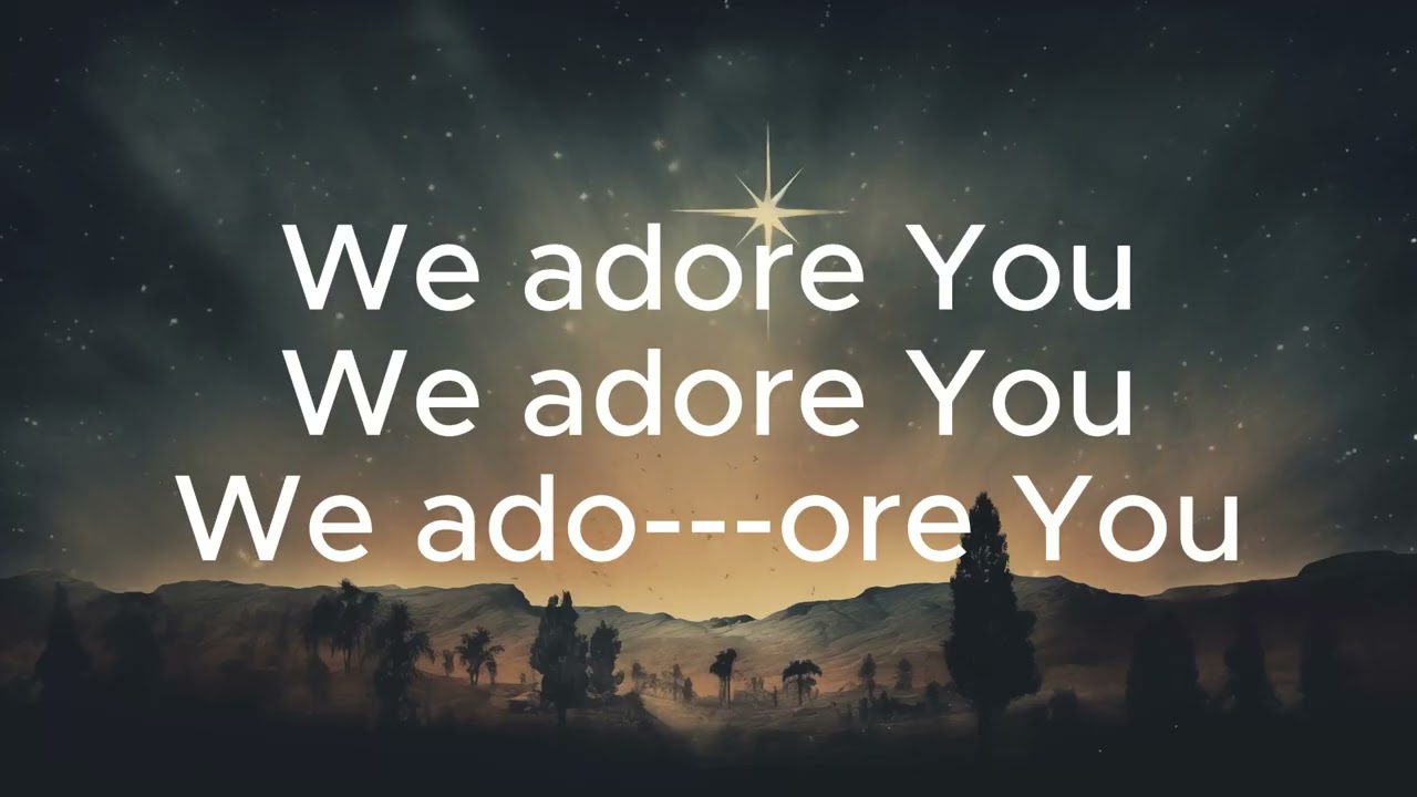 O Come All Ye Faithful (We Adore You) Inst. with lyrics-revised