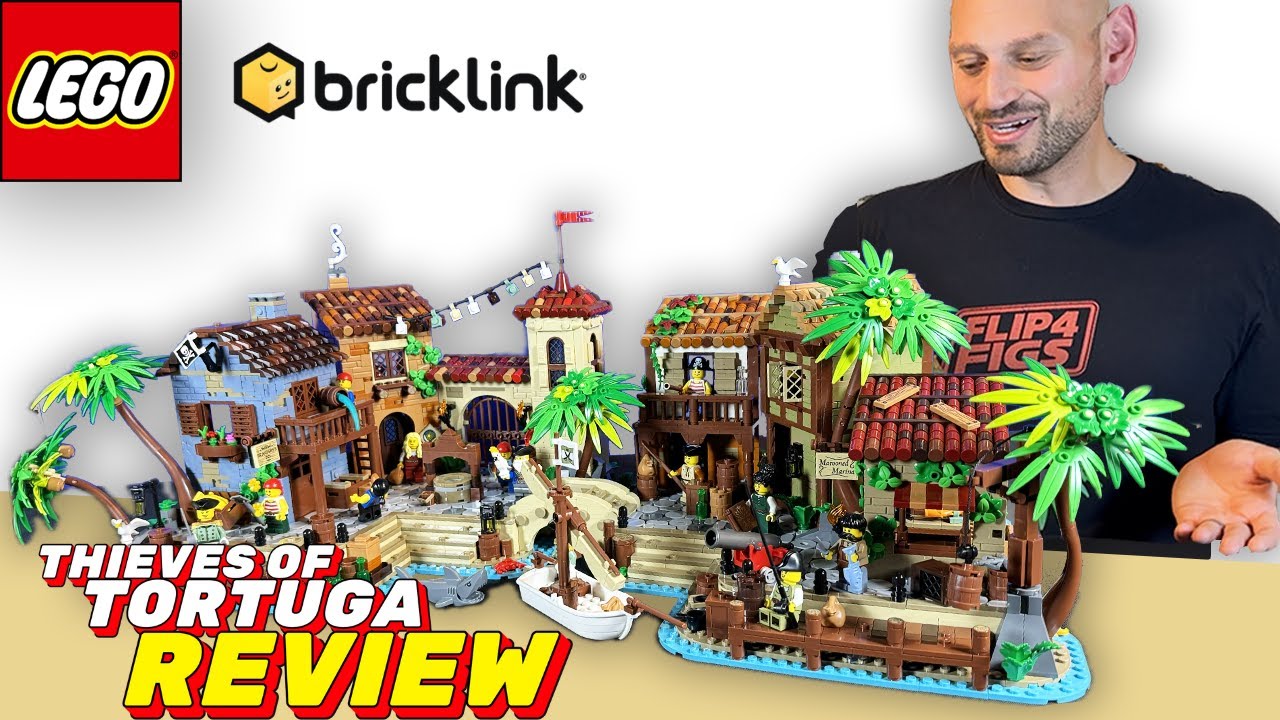ОБЗОР LEGO THIEVES OF TORTUGA &mdash; Лучший пиратский набор? Bricklink Designer Series 5 Caribbean