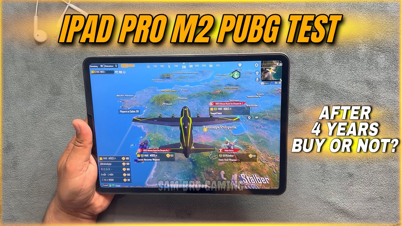 iPad Pro M2 PUBG Test | Price | Graphics | 120fps Gaming | Heat & Lag | Battery Drain | Electro Sam