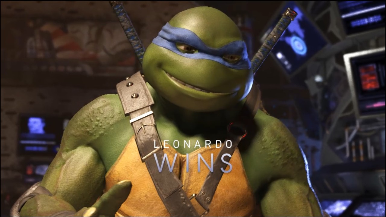 Injustice 2 TMNT Arcade Playthrough (Novice Battle Simulator) (Leonardo)