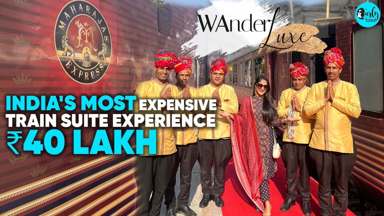India's Most Expensive Train Suite Experience ₹40 Lakhs For A Couple| WanderLuxe Ep 13 | Curly Tales