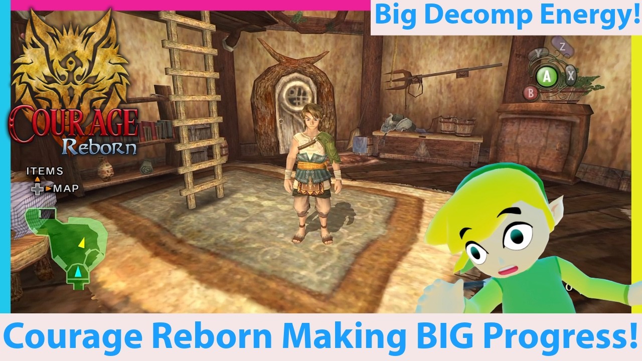 Twilight Princess Courage Reborn PC Port Updates! Its Getting SO GOOD