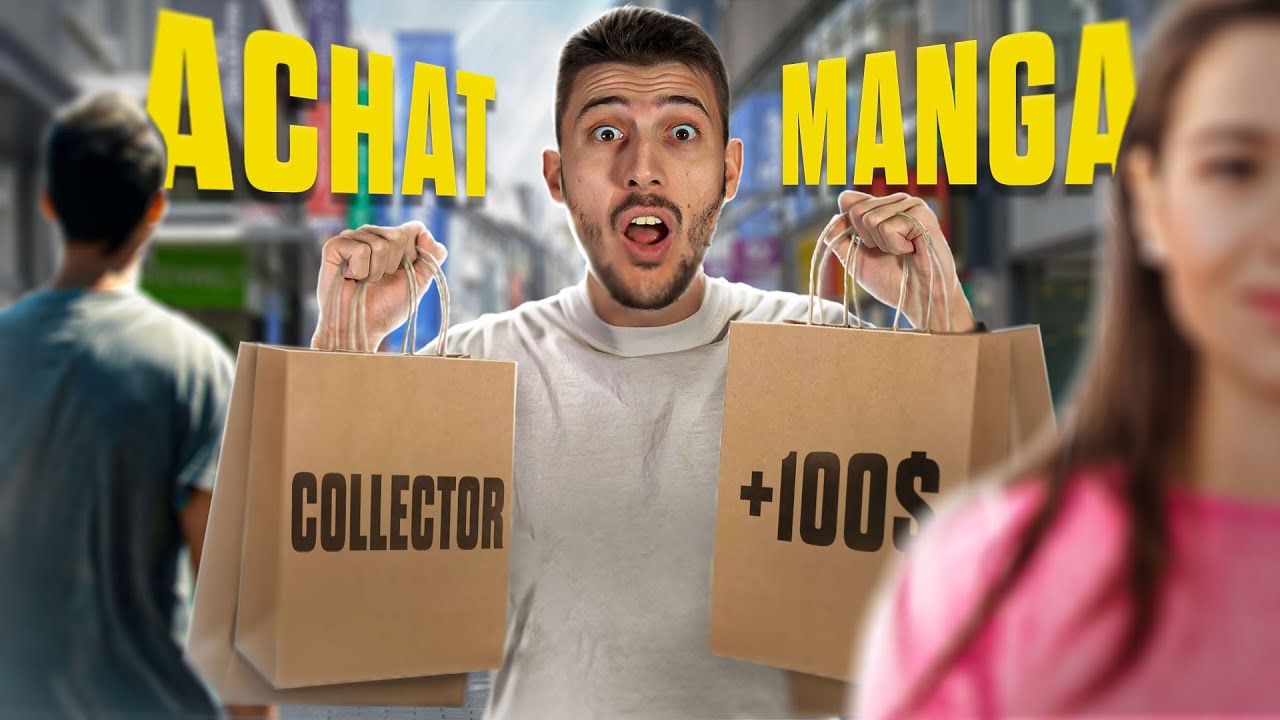 VLOG ACHAT MANGA DANS DES GROSSES LIBRAIRIES! 💸