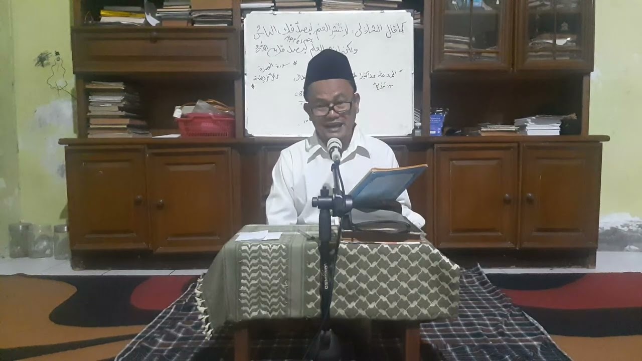 NGAJI BARENG USTAD MUHAJIR KITAB NASHAIHUL IBAD BAB JANGAN REMEHKAN DOSA KECIL