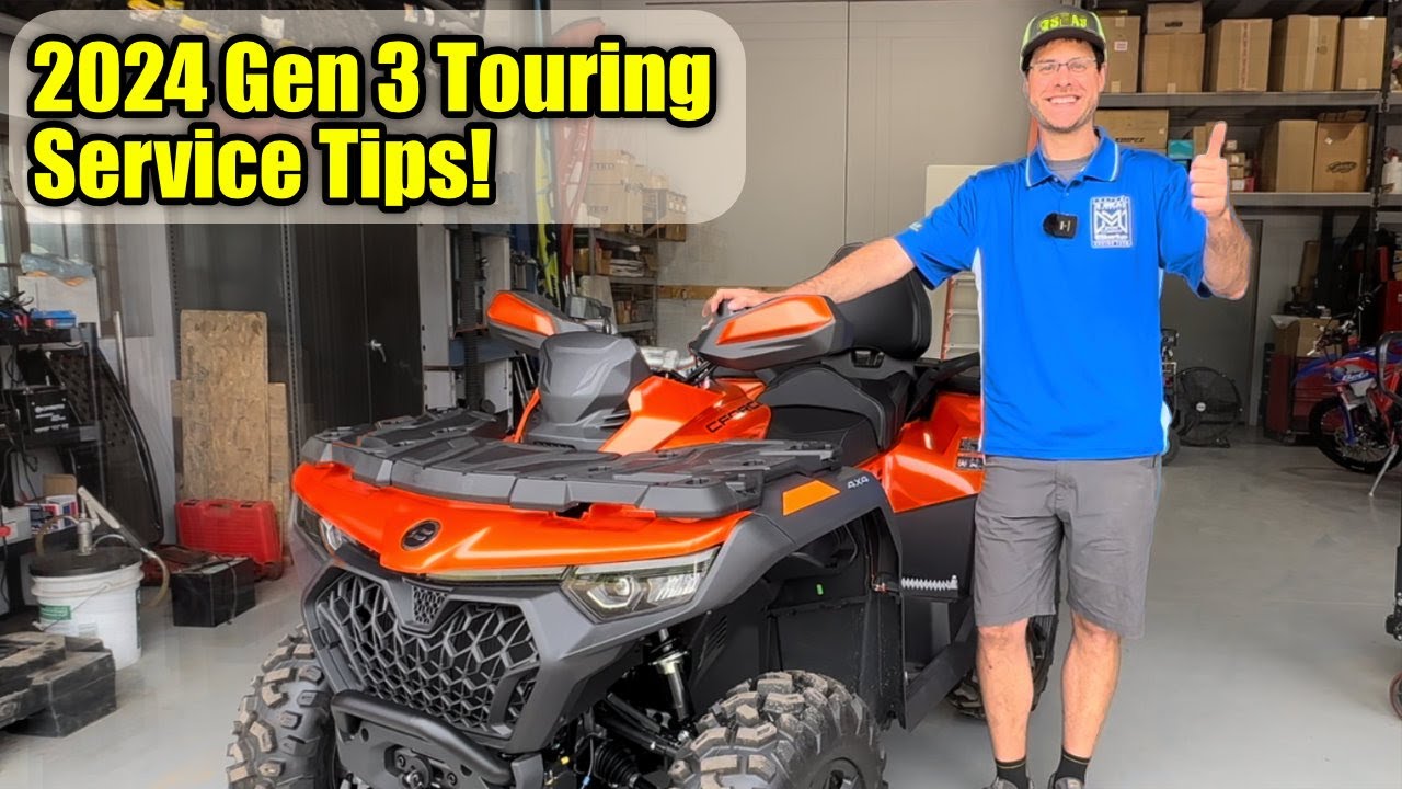2024 CFMoto CForce 1000 & 800 Touring (Gen 3) Service Tips! Air Filter, Battery, Oil Check, Fuses