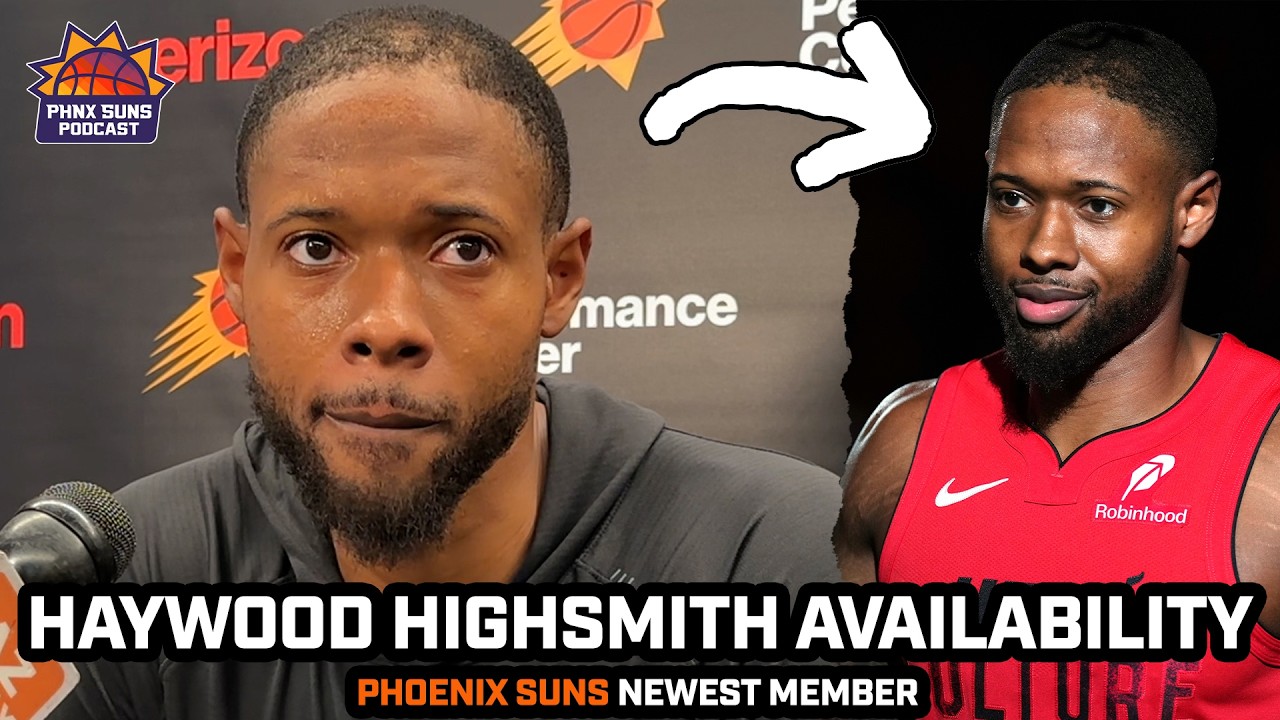 Haywood Highsmith Introductory Press Conference | Phoenix Suns' Newest Member