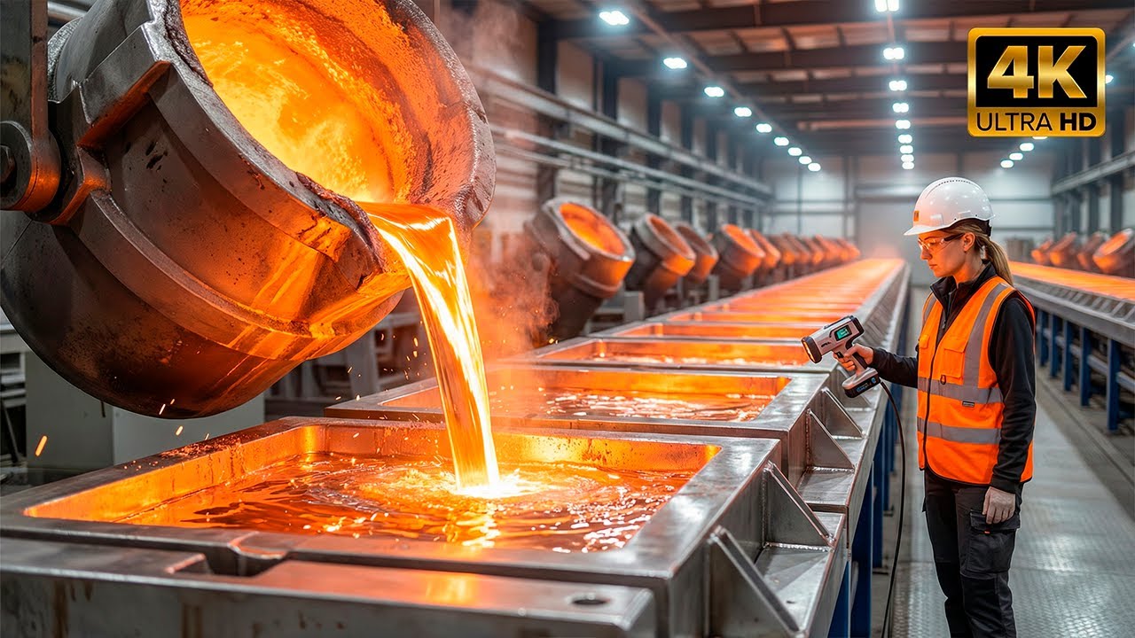 CÓMO se HACE el COBRE | ASÍ funciona la MINA más GRANDE del mundo en una MEGA-FÁBRICA