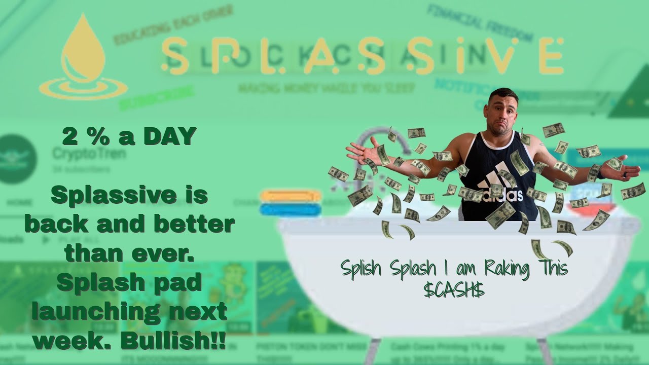 SPLASH IS BACK AND PAYING 2% A DAY!!!!