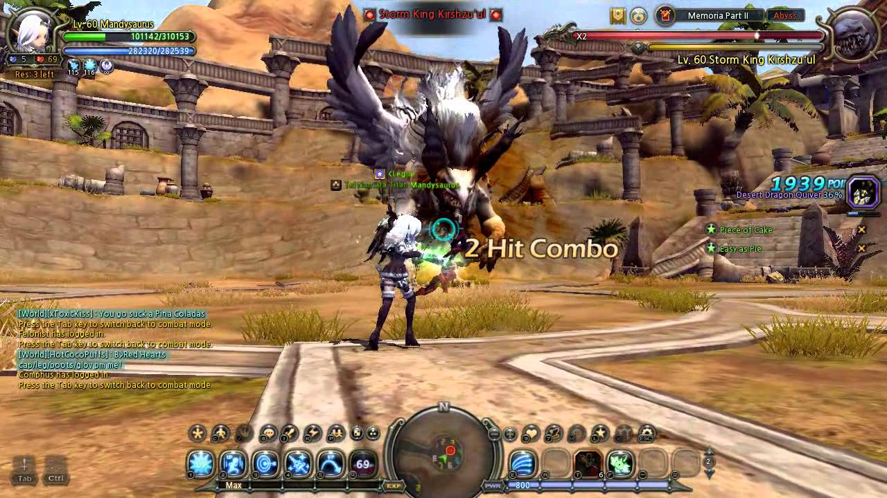 Dragon Nest   Warden Mandysaurus Solos Memorial Part II Manticore