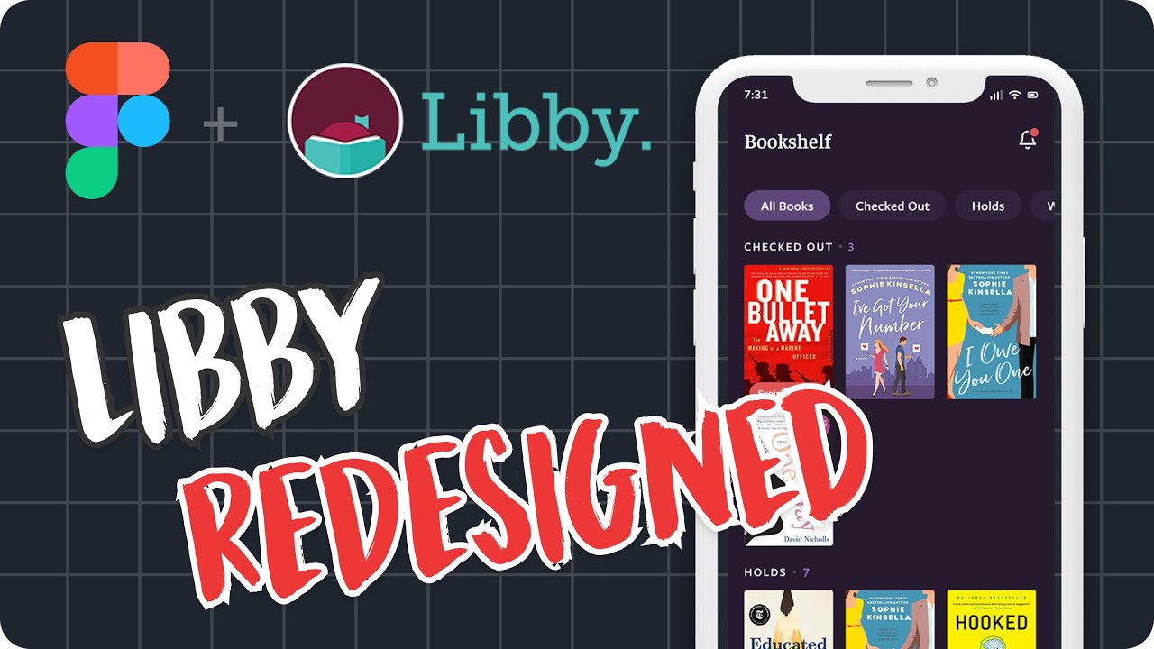 I Redesigned the Libby Library App | Speed UX/UI Design