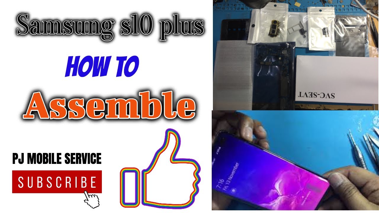 samsung s10 plus how to assemble become a new mobile