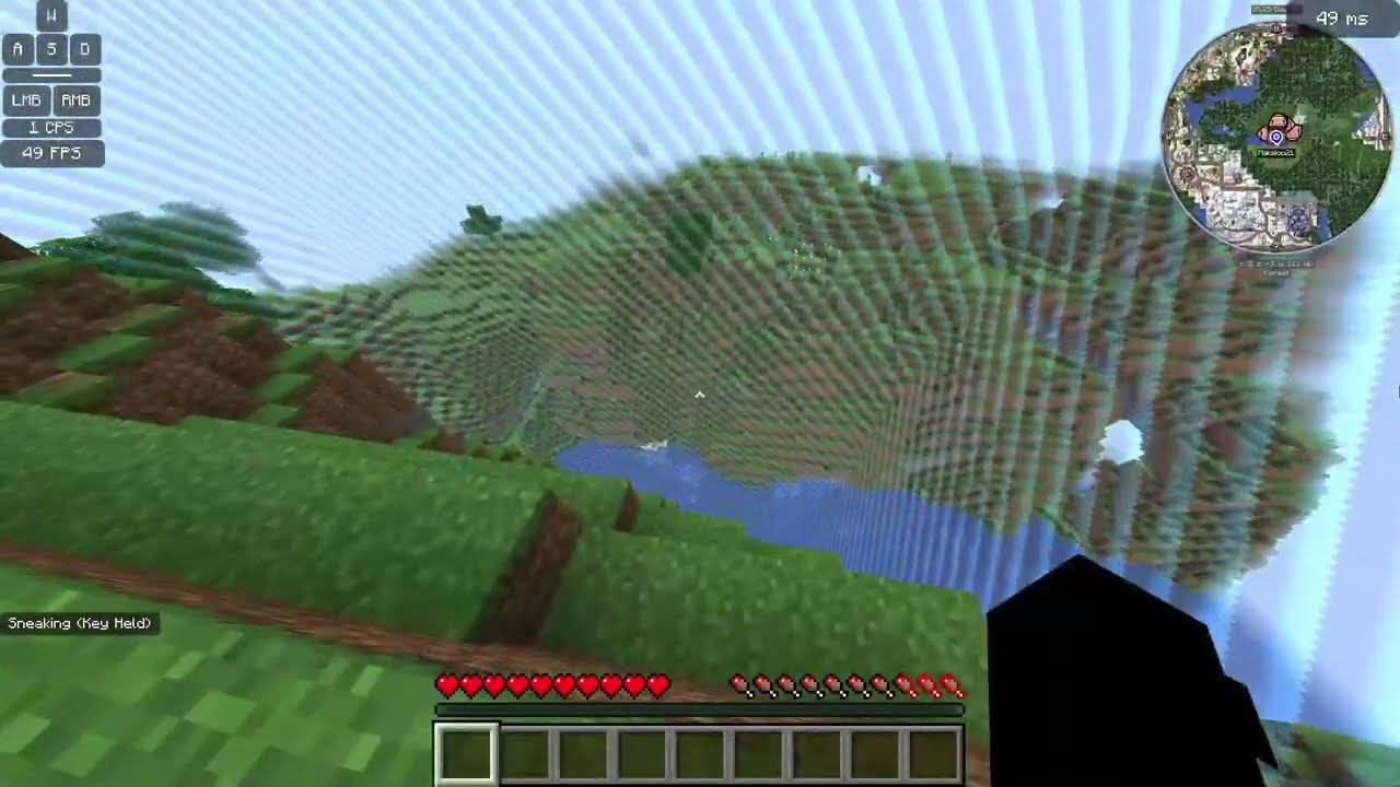 Nowy survival w borderze #1 (Minecraft)