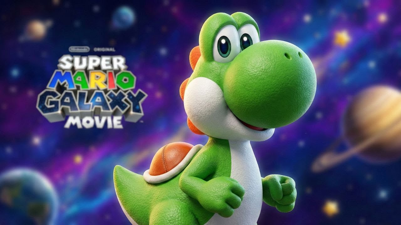 Super Mario Galaxy Movie Trailer REVEALS Yoshi & Baby Mario!