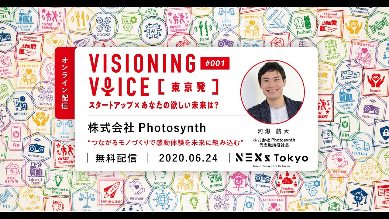 visioning voice #1 Photosynth「つながるモノづくりで感動体験を未来に組み込む」