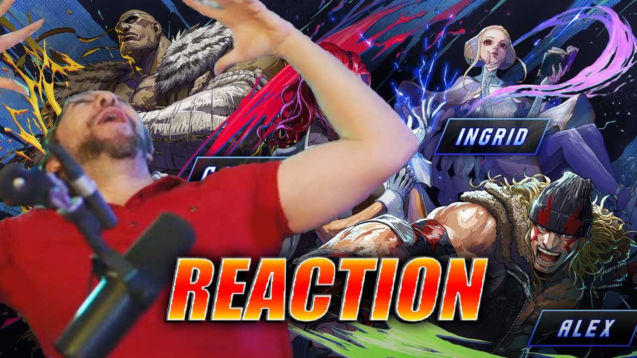 MAX REACTS: SEASON 3 - Street Fighter 6 Reveal Trailer