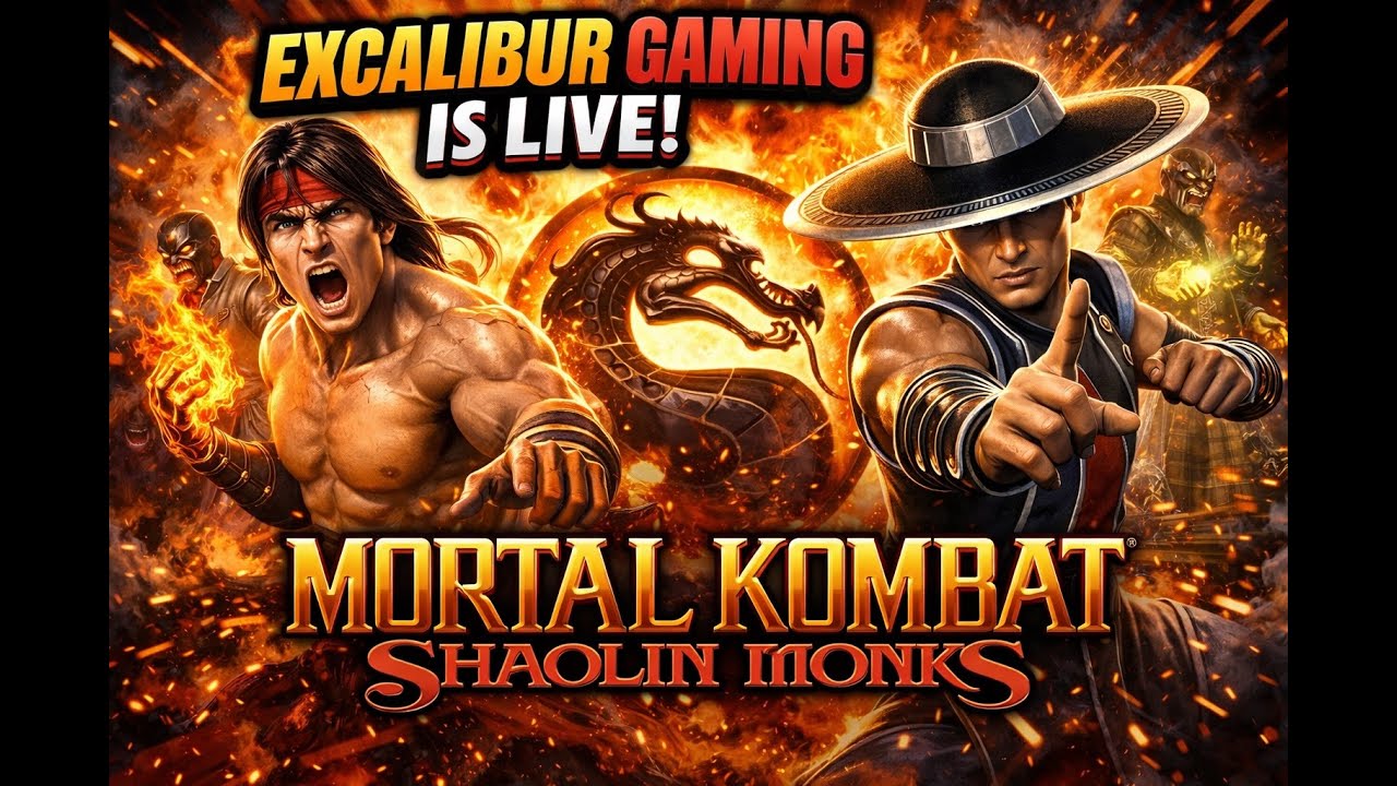 🔴Mortal Kombat Shaolin Monks Live Pcsx2🔴