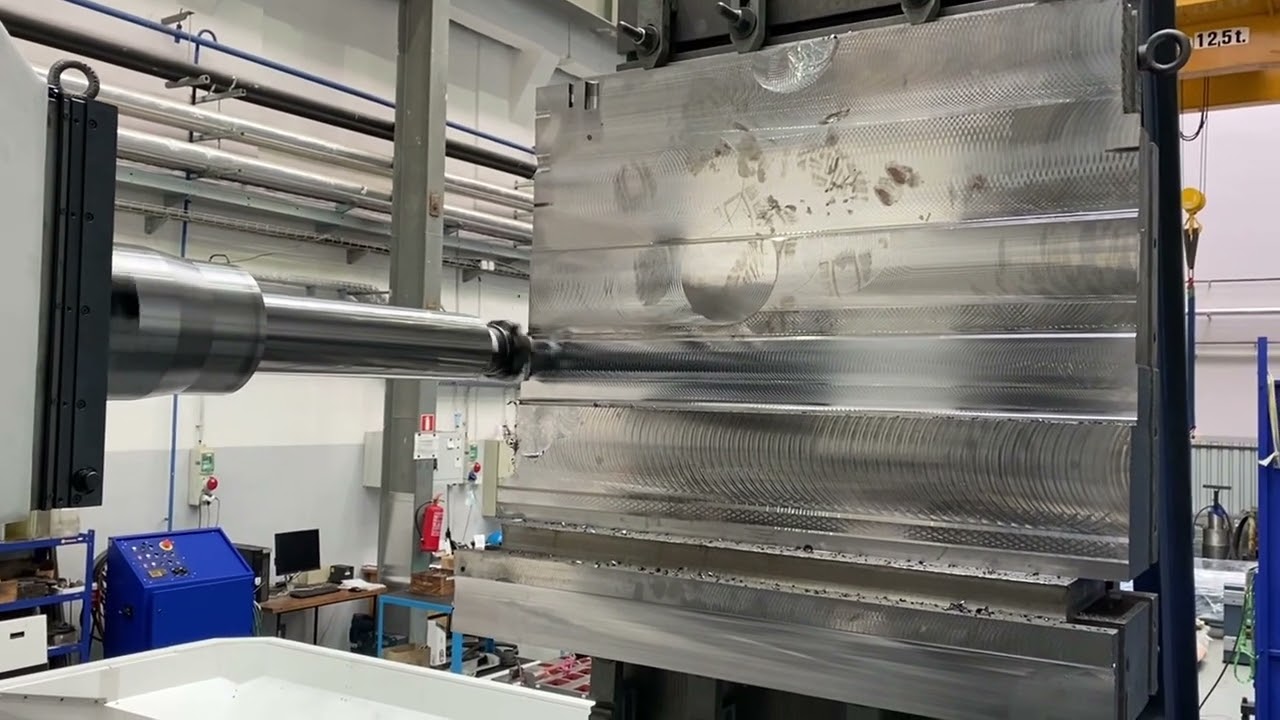 Test of machining on WHT130 for Italian customer