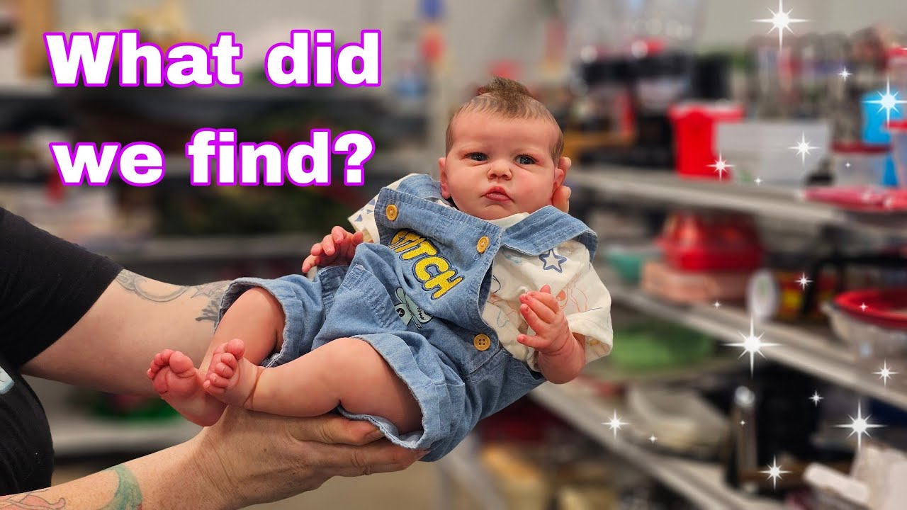 ❤️ Reborn Moms Outing with Reborn baby doll + haul 👶🏻 Thrift with us! Feeding baby 🍼 My Mini Baby 2