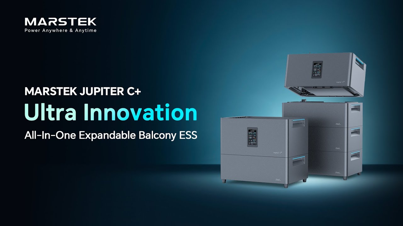 Marstek Jupiter C PLUS All-in-One Expandable Balcony ESS: Unlock Your Home's Solar Potential