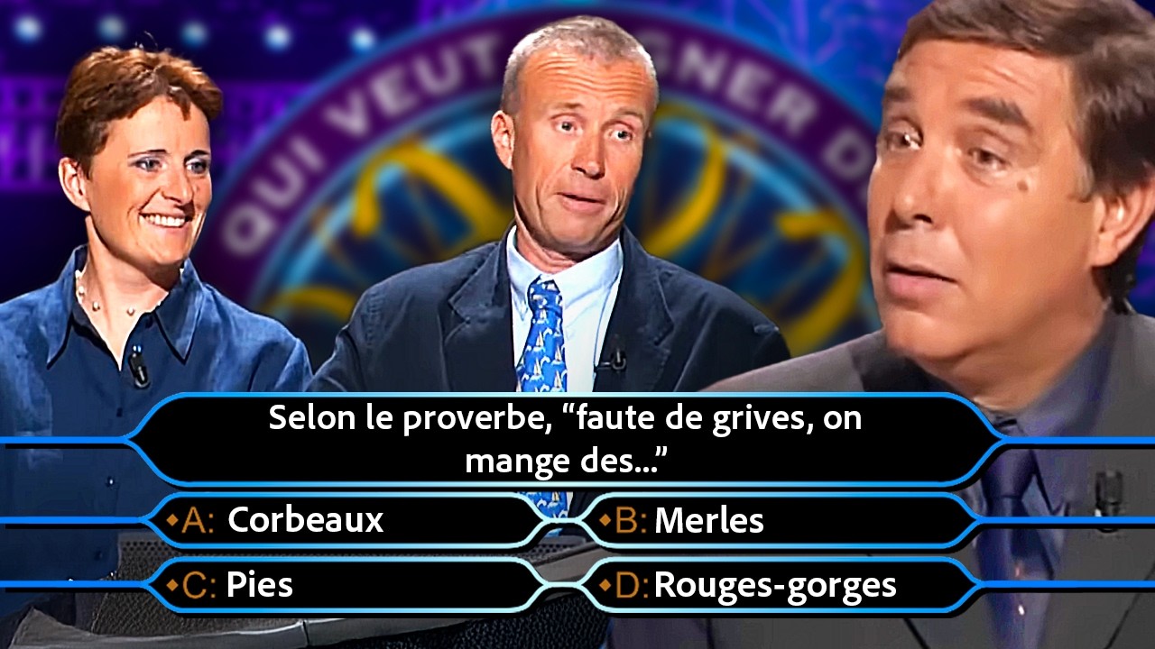 Qui Veut Gagner des Millions ? - Bernard & O (p2), Aurore & C, Yann & C (p1) | 09-06-2001