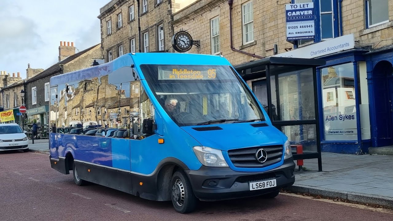 SHIFTING GEARS: Route 85 | LS68FOJ - Weardale Motor Services: Mercedes-Benz/Mellor Strata Plus