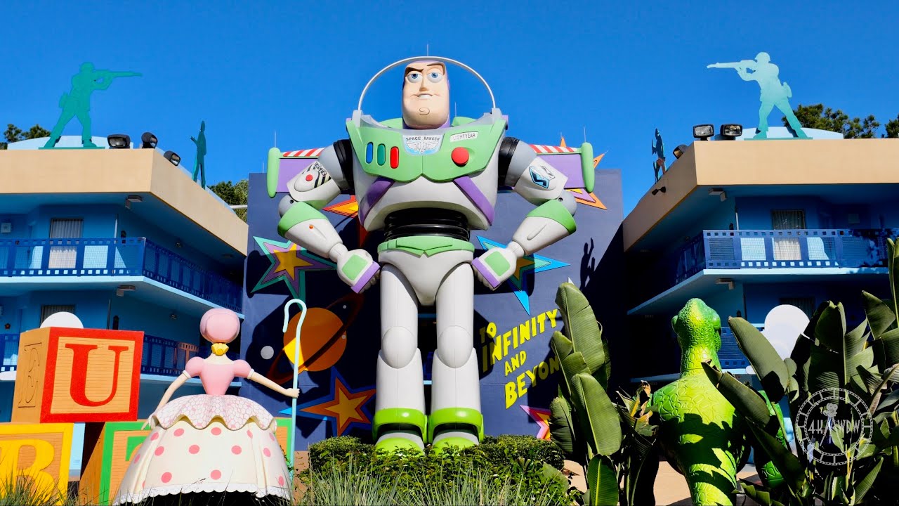 Disney's All Star Movies Resort 2022 Walkthrough in 4K | Walt Disney World Florida March 2022