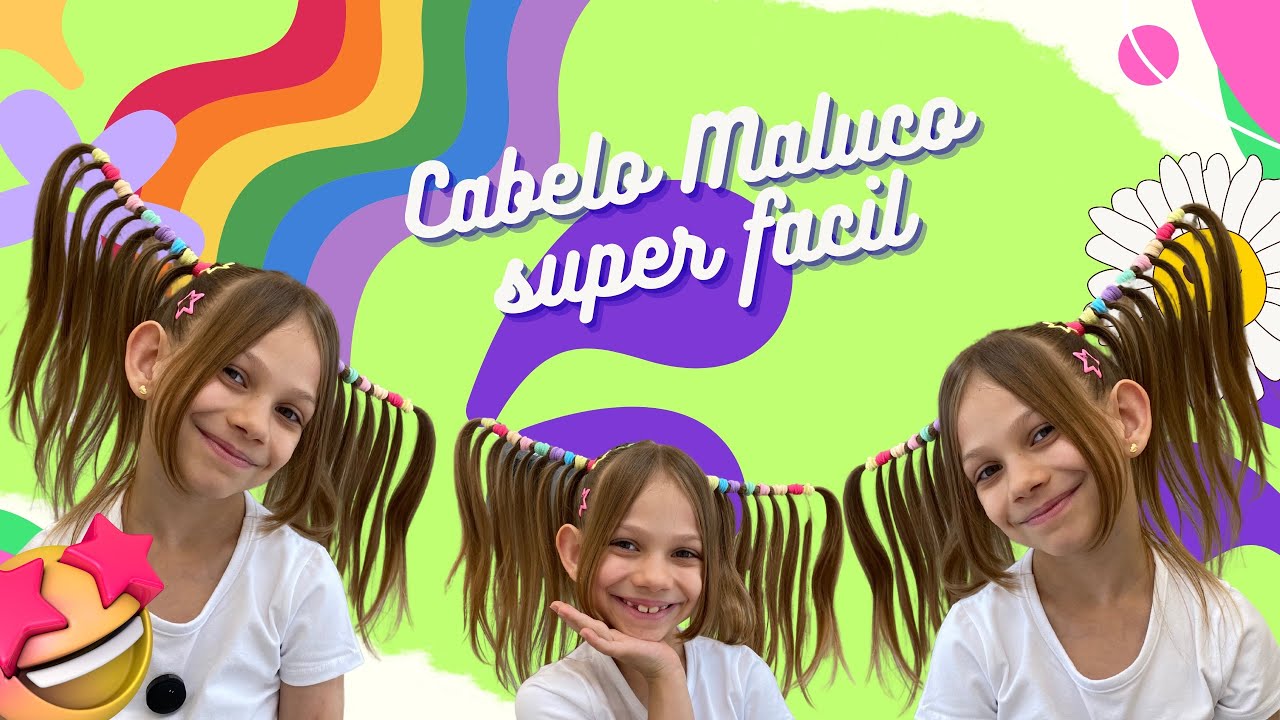 CABELO MALUCO super fácil!