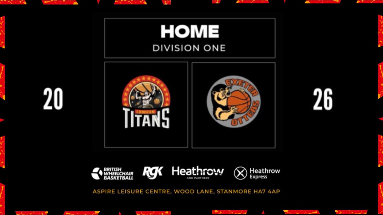 LONDON TITANS V EXETER OTTERS - DIV 1
