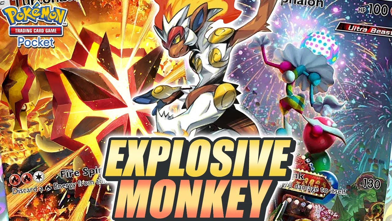 EXPLOSIVE DAMAGE ! BLACEPHALON & INFERNAPE Burn the META ! - Pokemon TCG Pocket