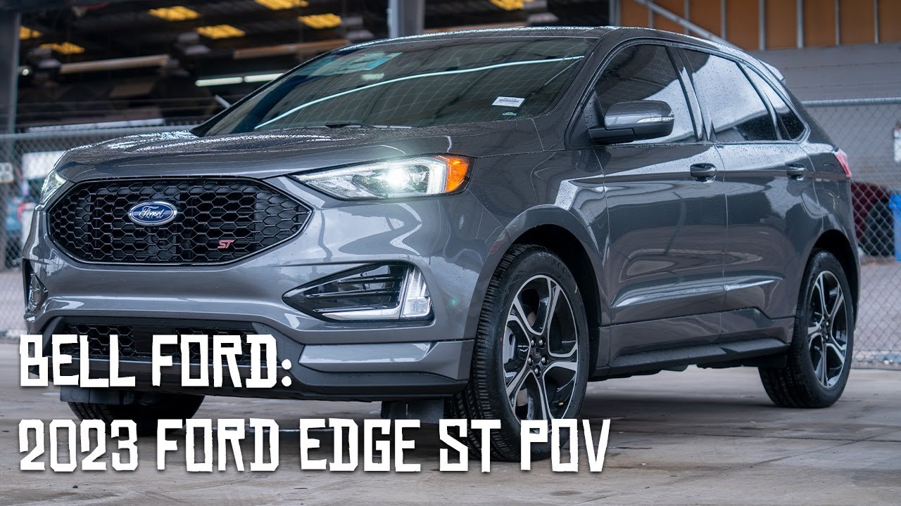 2023 Ford Edge ST POV [Test Drive] 4k