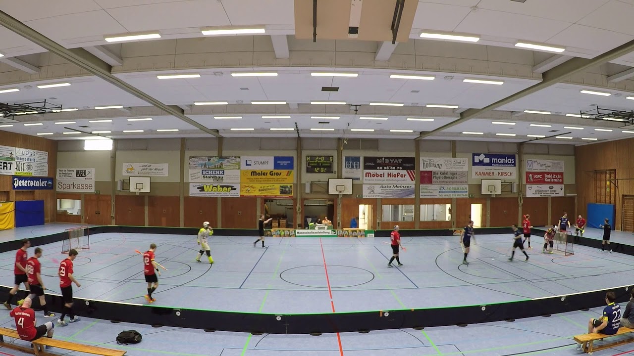 Tor 3:0 Johannes Heimg&auml;rtner (Daniel Windmann) Floorball Mannheim vs SV 03 T&uuml;bingen Sharks