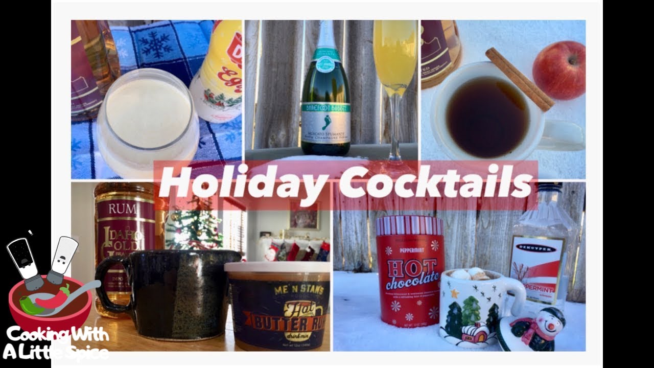 Easy Favorite Holiday Cocktails