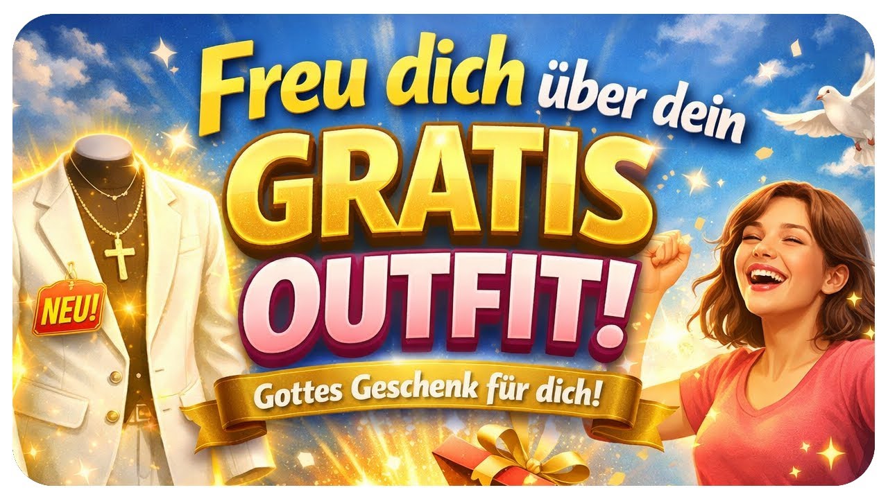 Freu dich   über dein Gratis Outfit