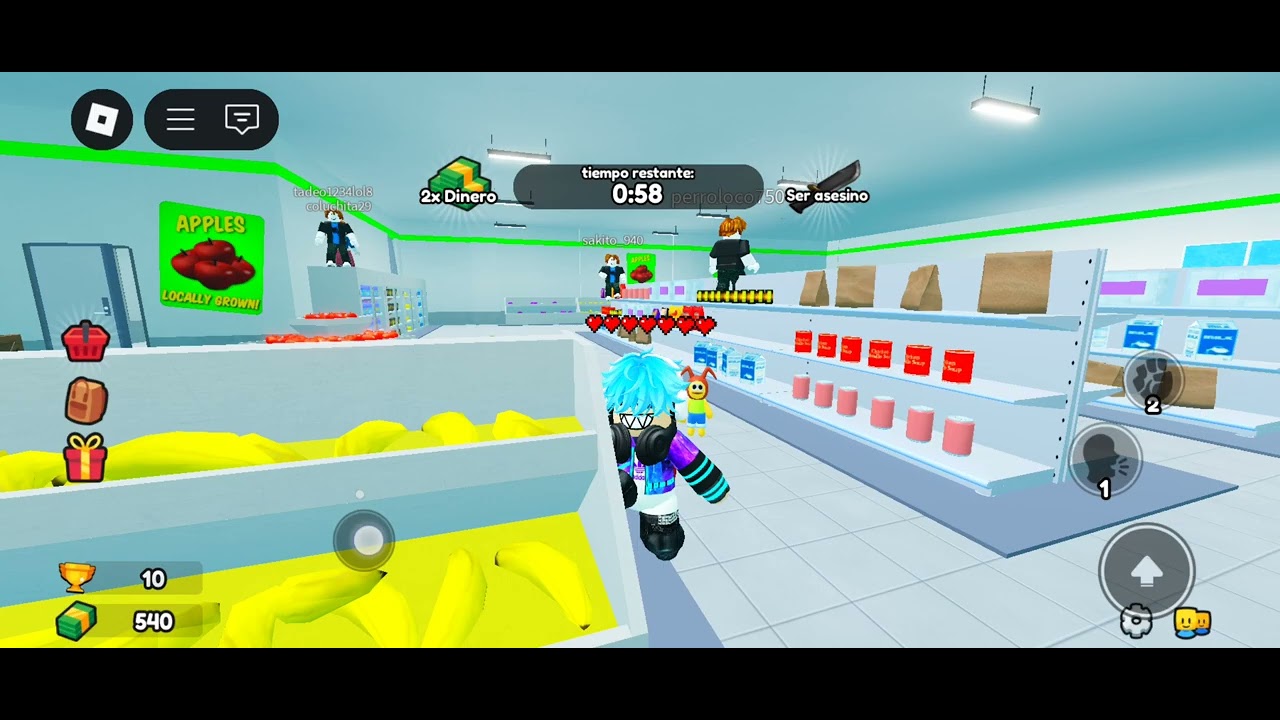 Jugando silencio o morir en roblox