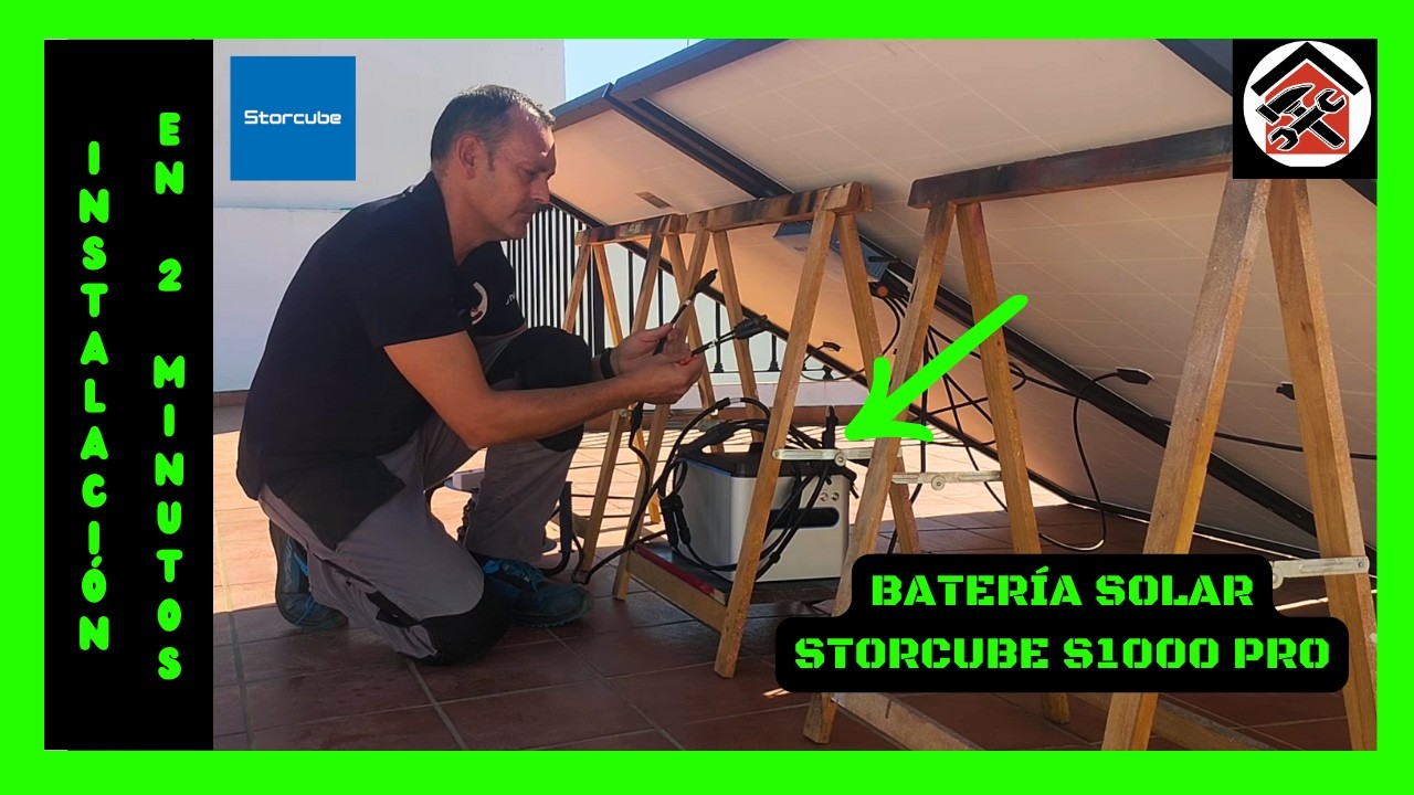 🔋STORCUBE S1000 PRO🔋 | AUTONOMÍA TOTAL CON ENERGÍA SOLAR