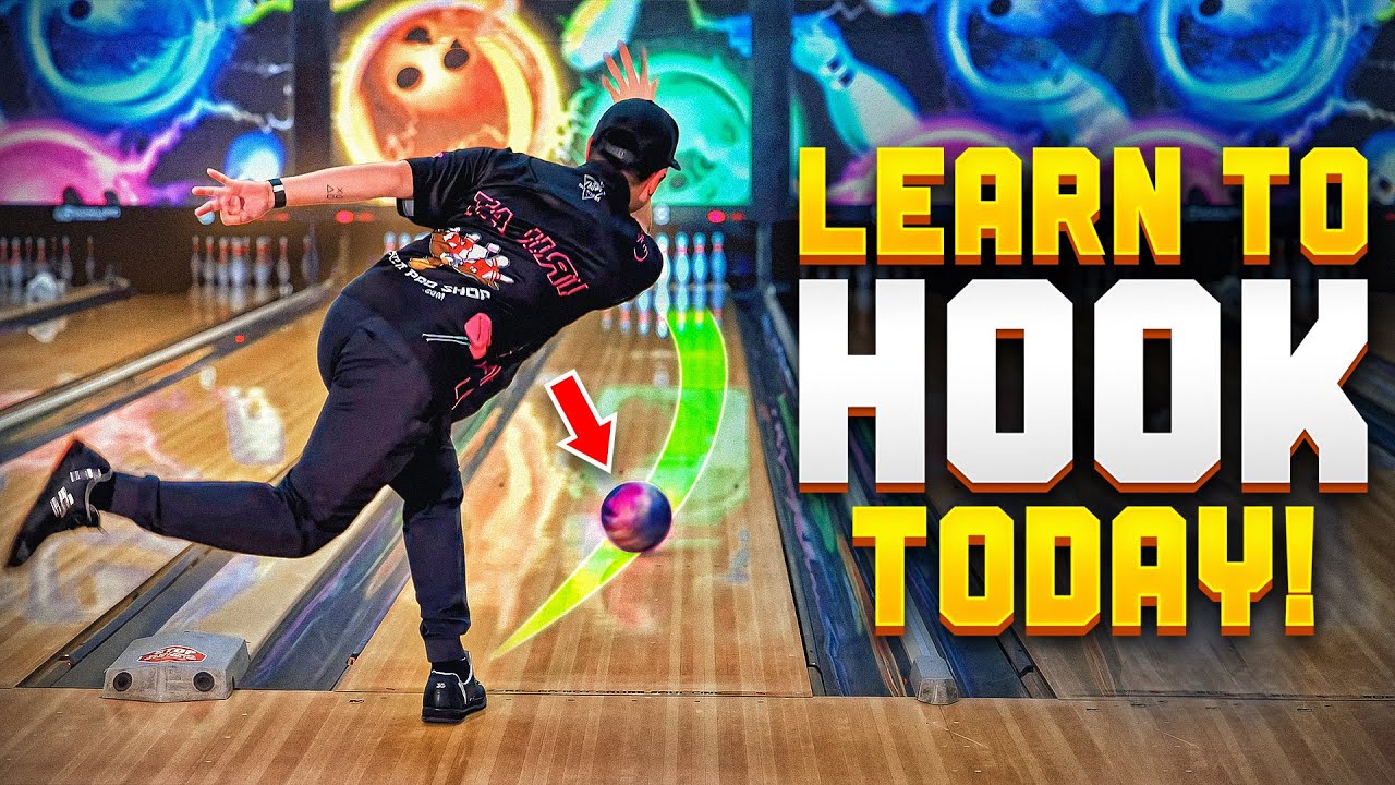 How to Hook a Bowling Ball for Beginners!!