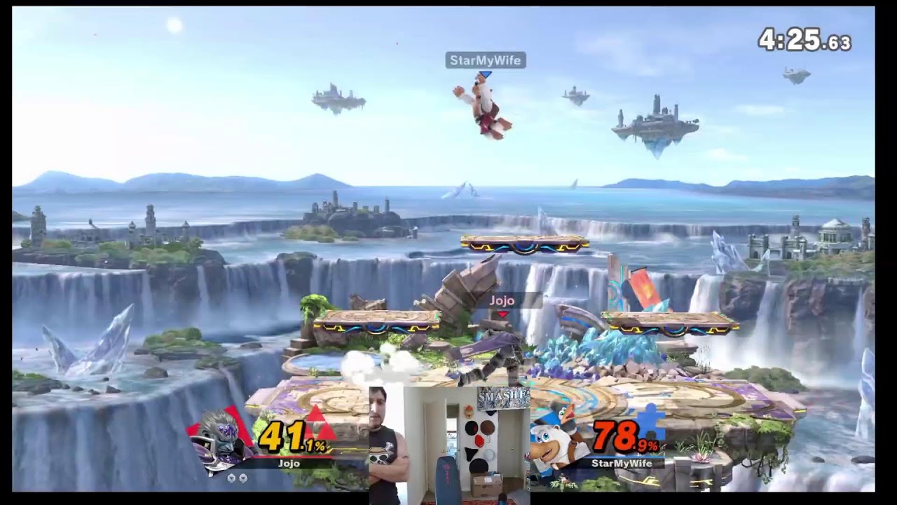 SmashBros while Being Productive