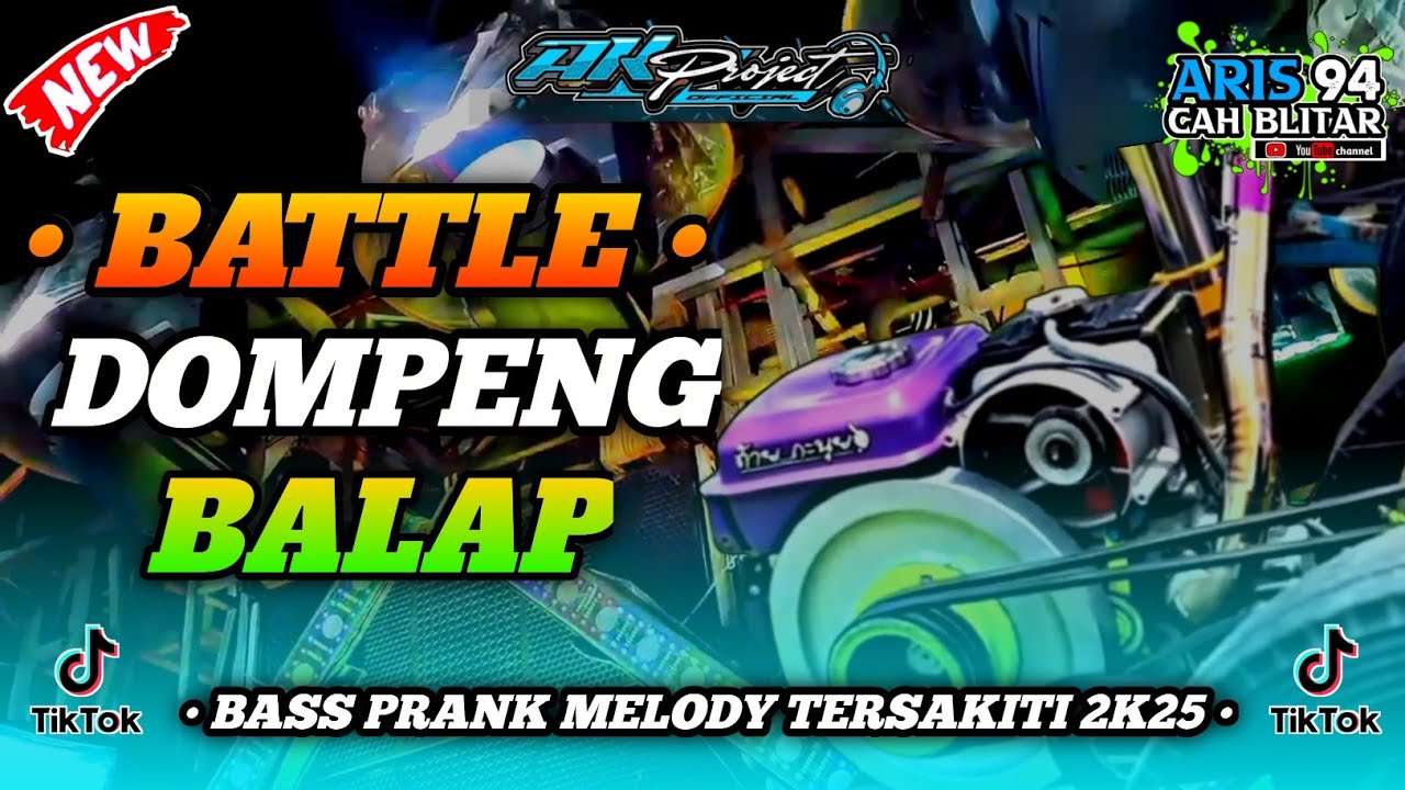 DJ TRAP BATTLE DOMPENG BALAP || MELODY TERSAKITI 2025 || AK PROJECT OFFICIAL