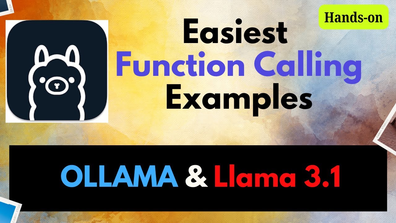 Easiest Local Function Calling using Ollama and Llama 3.1 [A-Z]