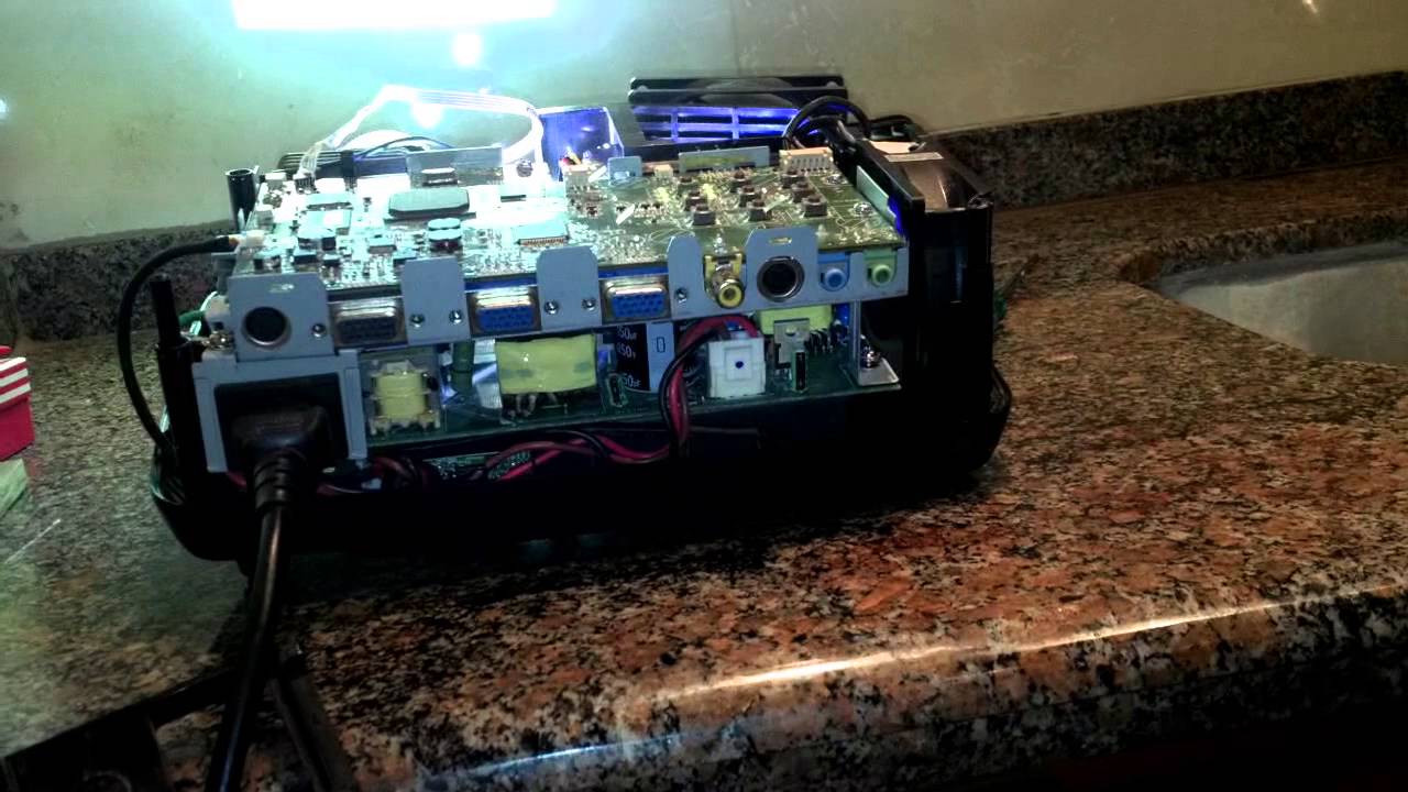 FALLA COMUN EN PROYECTOR INFOCUS. REPARACIÓN CASERA...