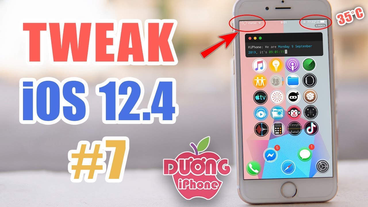 Tweaks ios 12.4 - Dương iPhone #7