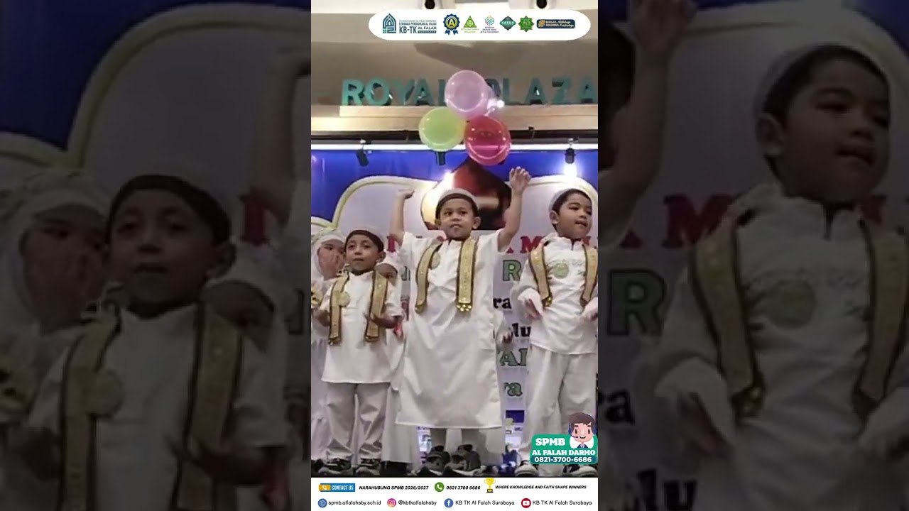 Parade Anak Muslim KB TK Al Falah Surabaya - 13 Februari 2026